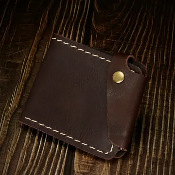 SOURCE EUROPEAN AND AMERICAN RETRO MEN'S GENUINE LEATHER WALLET GB-1044