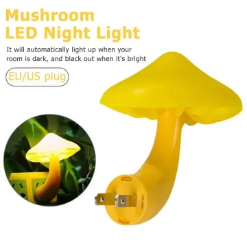 Mushroom Design LED Night Light Lamp