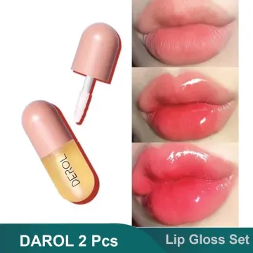 DAROL 2 Pcs Lip Gloss Set