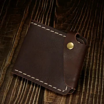 SOURCE EUROPEAN AND AMERICAN RETRO MEN'S GENUINE LEATHER WALLET GB-1044CH