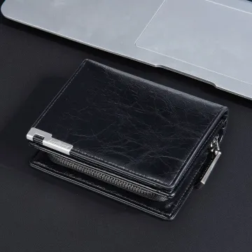 Short Zipper Men's Wallet