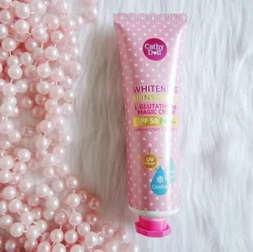CATHY DOLL WHITENING SUNSCREEN Sun Cream-SPF50+/PA+++