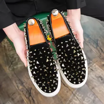 RHINESTONE LOAFER MEN'S SHOES
