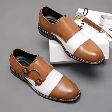 MONK STRAP LEATHER SHOES