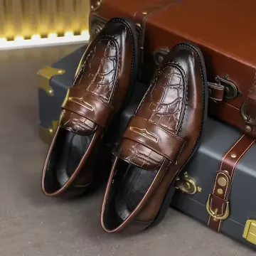 DRIVING PENNY LOAFERS FOR MEN 