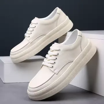 THICK SOLES LEATHER SHOES