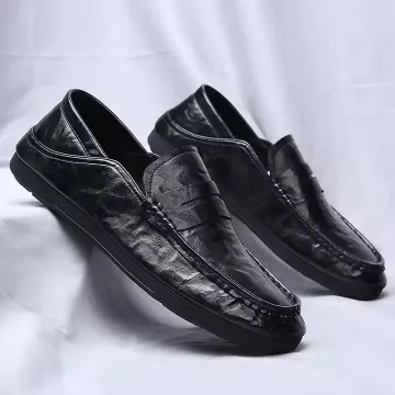 GENUINE LEATHER LOAFERS FOR MEN