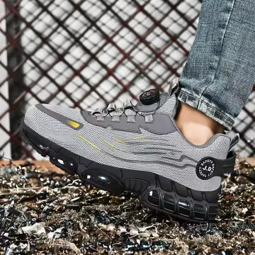 SPORT STYLE BLACK SAFETY SNEAKERS 