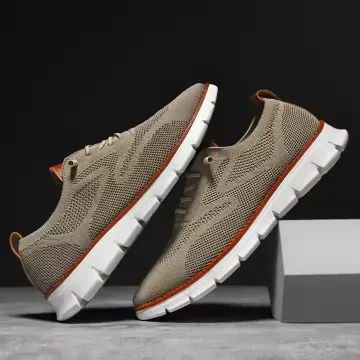 MEN KNITTING FLATS SNEAKERS SHOES