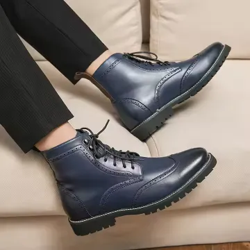 FORMAL LEATHER ANKLE BOOTS