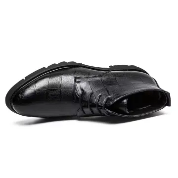 TOE DRESS LEATHER BOOTS
