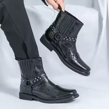 HIGH-TOP CASUAL BOOTS