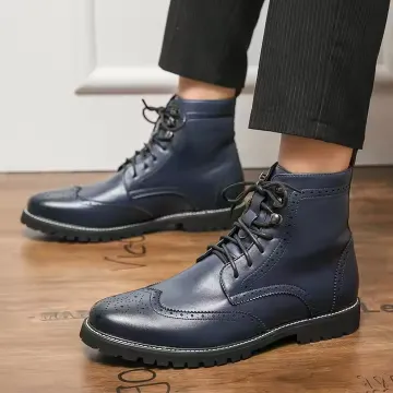 FORMAL LEATHER BOOTS FOR MEN 