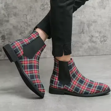 MEN'S LEATHER CHELSEA BOOTS