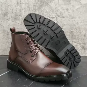 CHUNKY MEN BUSINESS BOOTS