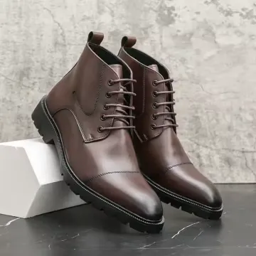 CHUNKY MEN BUSINESS BOOTS