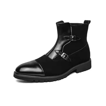 LEATHER DRESS SHOES BOOTS