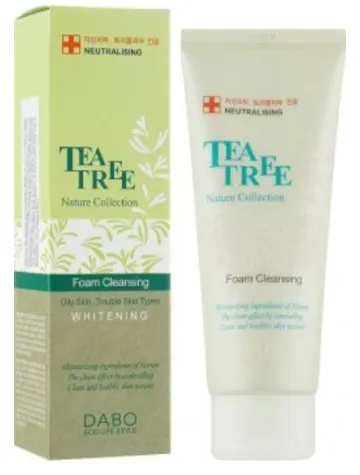 Dabo Tea Tree Nature Collection Foam Cleansing 150ml