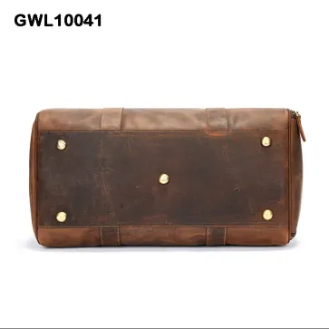 Genuine Leather Retro Capacious One Shoulder Bag