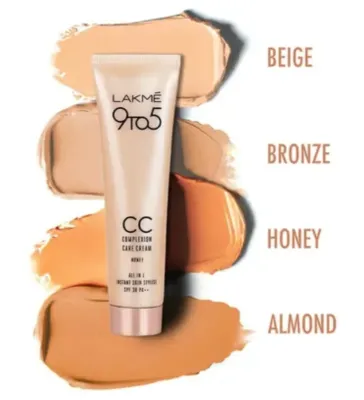 Lakme 9To5 CC Complexion Care Cream - 01 Beige