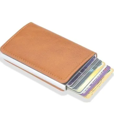 RFID Card Holder Small High-grade Aluminum Box Multi-function Card Holder