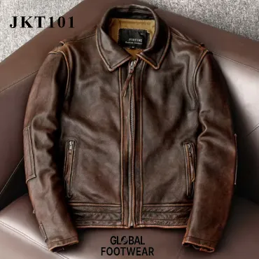 Genuine Leather New Retro Men's Jacket