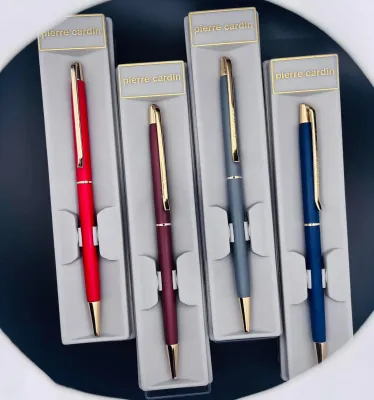Pierre Cardin Musk Gold Slim Ball Pen 1 PCS