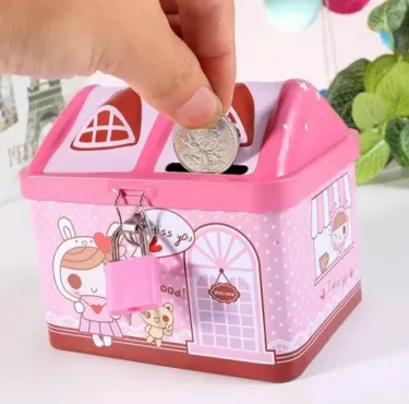 Home Shape Coin Bank