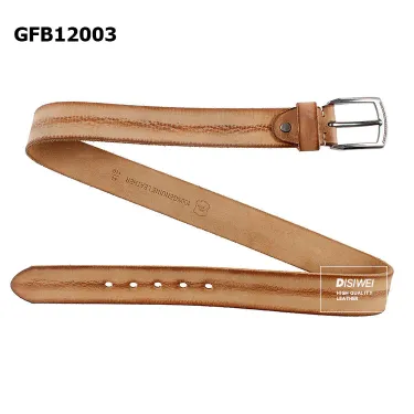 Denim Genuine Leather Belt