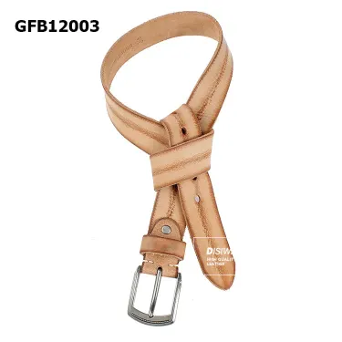 Denim Genuine Leather Belt