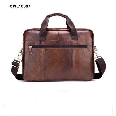 Genuine Leather Business Version Laptop Bag