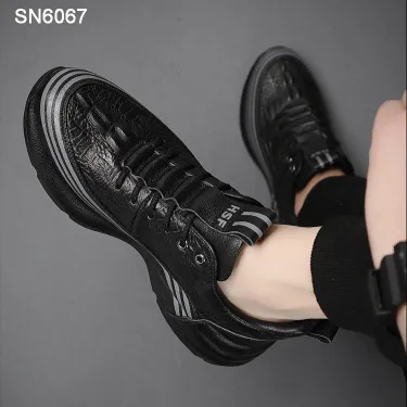 Genuine Leather Breathable Sneakers