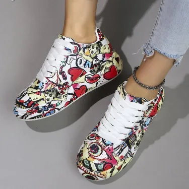 Graffiti Sports Shoes