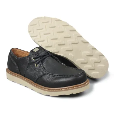 GENUINE LEATHER OUTDOOR LACE UP OXFORD SHOES