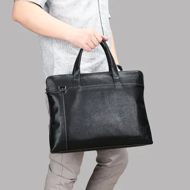 KQDAISHU PREMIUM LEATHER EXECUTIVE BAG KK077B