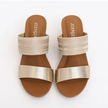 FAIRY STYLE  WEDGE HEEL WOMEN'S SANDALS 8737G