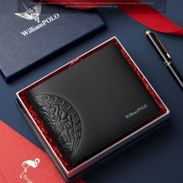 GENUINE LEATHER ULTRA THIN WALLET GB-WP1513
