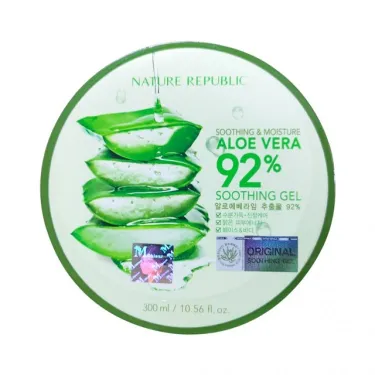 Nature Republic 92% Soothing Aloe Vera Gel 300ml