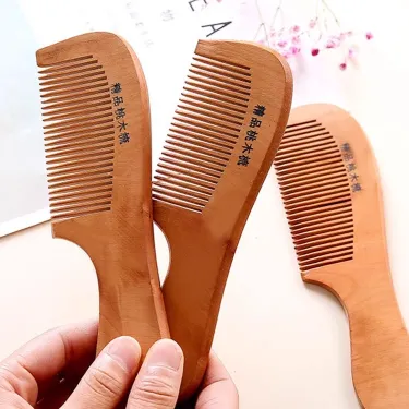 Wooden Hair Comb (1 Pc) 