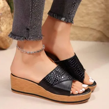 WEDGE HEEL OUTDOOR SANDAL GB-4800