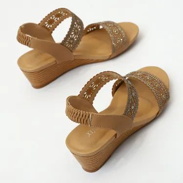 FAIRY STYLE SUMMER THICK HEEL SANDAL GB-8200