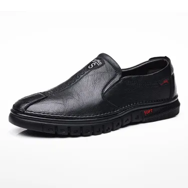 SPRING AND AUTUMN HEIGHT-ENHANCING CASUAL LEATHER SHOES GB-9706
