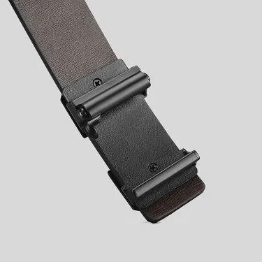 Genuine Leather Toothless Belt