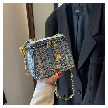 Midnight Voyage Chain Jean Bags