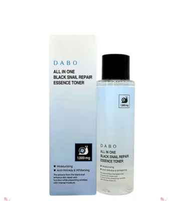 Dabo all in one black snail repair Essence Toner 155ml