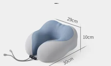 Rollable Memory Foam Travel Neck Pillow
