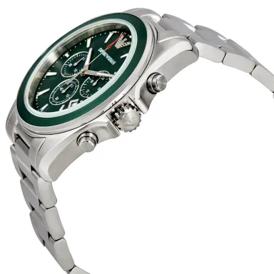 Emporio Armani - Classic Sigma Chronograph Dark Green Dial Men's Watch