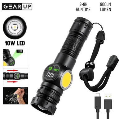 GearUP K60 Torch Light 10W COB 