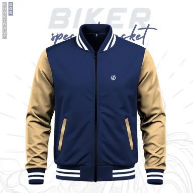 Lightweight Windbreaker (Khaki Navy Blue)