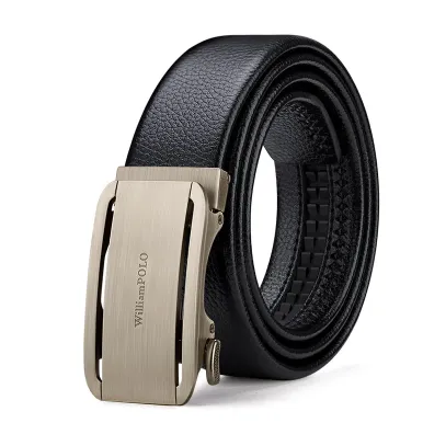 GENUINE LEATHER AUTOMATIC BUCKLE BELT WP1717BS